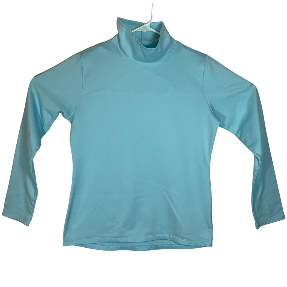 Columbia Omni-Wick Advanced Evaporation Mock Neck Long Sleeve Shirt Womens M